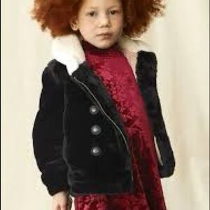 MATILDA JANE Just Imagine Artis FAUX Fur coat, size 4. LIKE NEW.